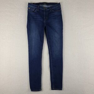 Hudson Jeans Womens 28 Natalie Super Skinny Dark‎ Wash Blue